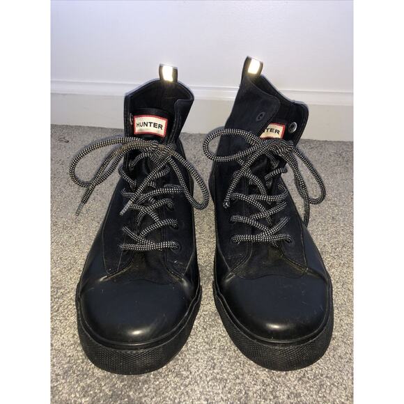 Hunter High-top Sneakers Men’s Size 7.5 Women’s Size 9.5 - Picture 2 of 7